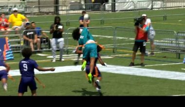 Star Mandarin WR catches incredible TD for Jacksonville NFL flag football team