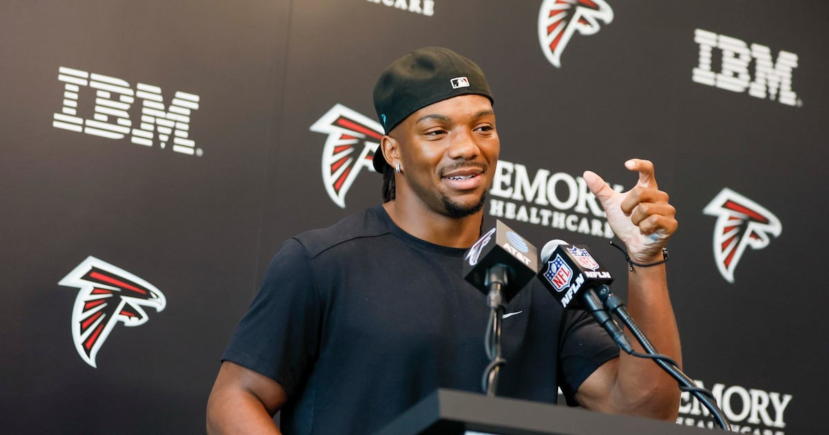 Falcons’ Bijan Robinson spent month working out with Christian McCaffrey