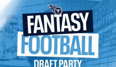 Tennessee Titans hosting Fantasy Football Draft Party
