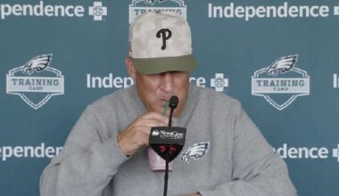 Vic Fangio talks Cooper DeJean’s role, Sydney Brown’s development, and Eagles rookie Jihaad Campbell