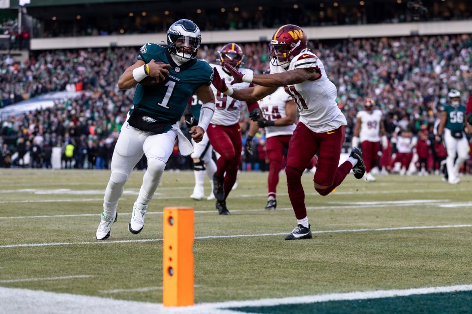 Dual-threat QB Hurts is a major threat on the ground