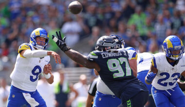 Seattle Seahawks Los Angeles Rams Matthew Stafford...