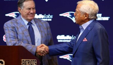 With petty remarks, Bill Belichick again stokes feud with Patriots owner Robert Kraft