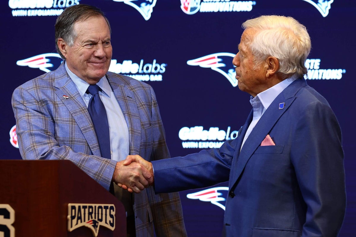 With petty remarks, Bill Belichick again stokes feud with Patriots owner Robert Kraft
