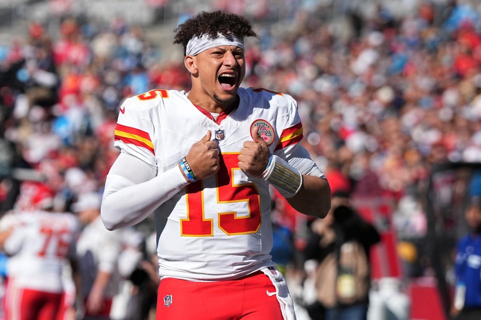 Mahomes is one of the NFL's star quarterbacks, but he also has a great leg too