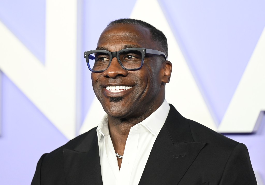 Shannon Sharpe at the 56th NAACP Image Awards held at the Pasadena Civic Auditorium on February 22, 2025 in Los Angeles, California. 
