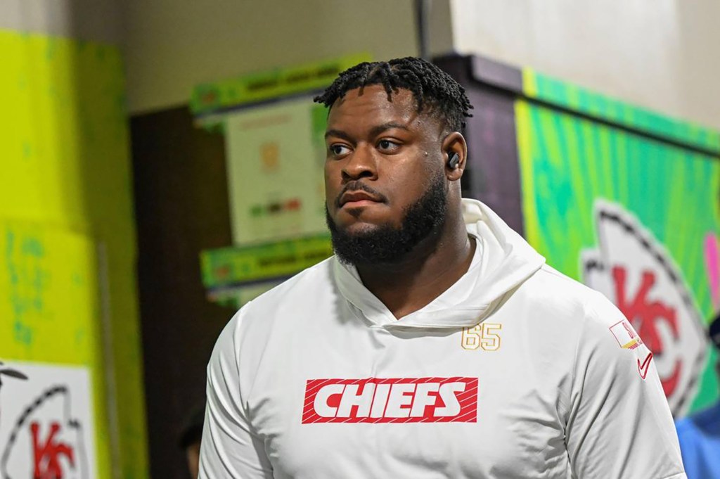 Chiefs guard Trey Smith agreed to a four-year, $94 million contract on Tuesday.