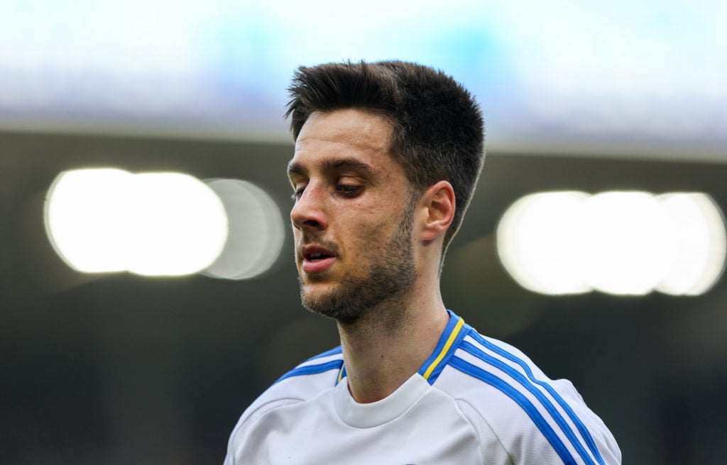 Ilia Gruev during Leeds' win v Preston.