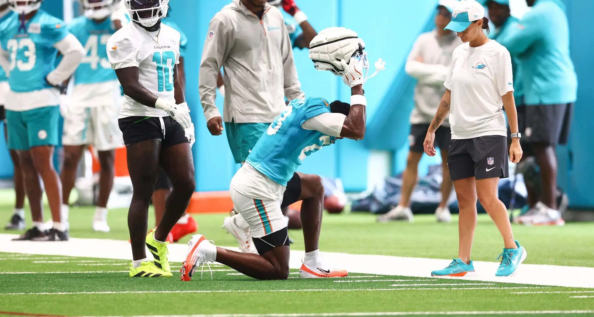 This Team Is Cursed: Dolphins Corner Artie Burns Tears ACL On First Day Of Camp