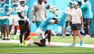This Team Is Cursed: Dolphins Corner Artie Burns Tears ACL On First Day Of Camp