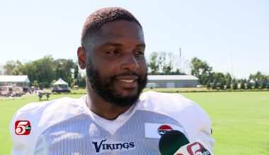 WATCH: Vikings Hargrave, Turner, Murphy Jr. training camp interviews