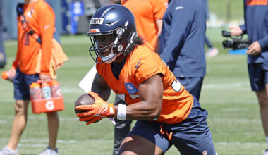 What can the Broncos expect from a tandem of RJ Harvey and J.K. Dobbins?