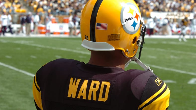 steelers hines ward helmet