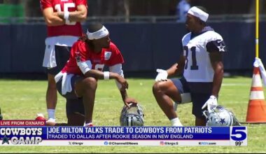 Joe Milton says trade from Patriots to Cowboys was ‘something me and my team put together’