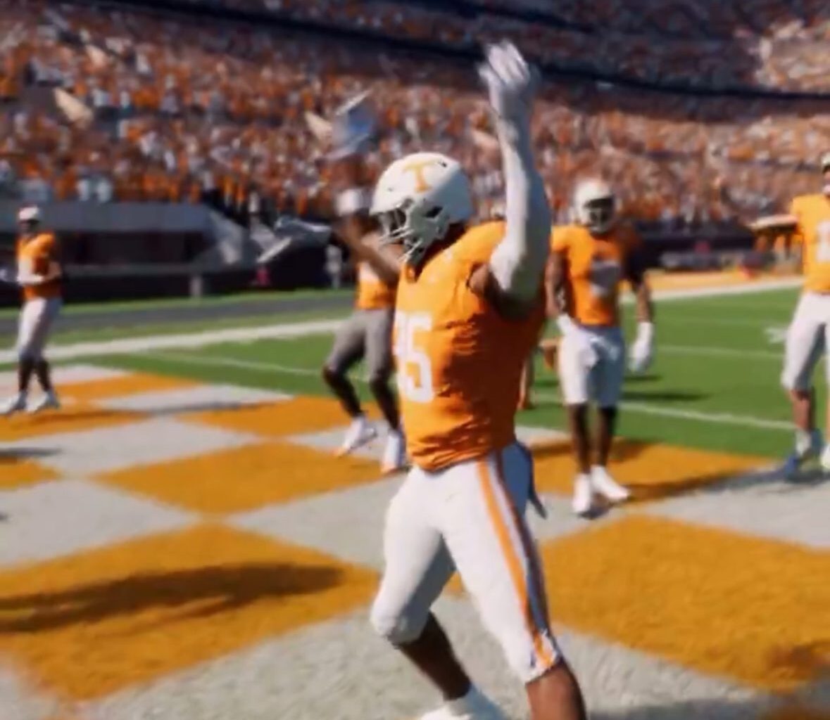 Who the Top-Rated Tennessee Players Are in New College Football 26 Video Game