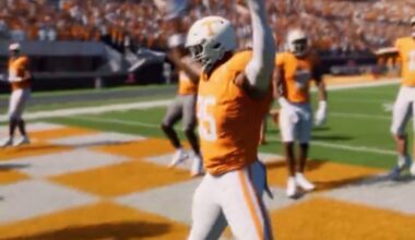 Who the Top-Rated Tennessee Players Are in New College Football 26 Video Game