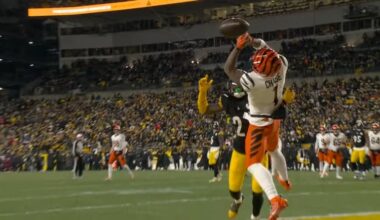 Ja'Marr Chase Bengals Steelers Jalen Ramsey