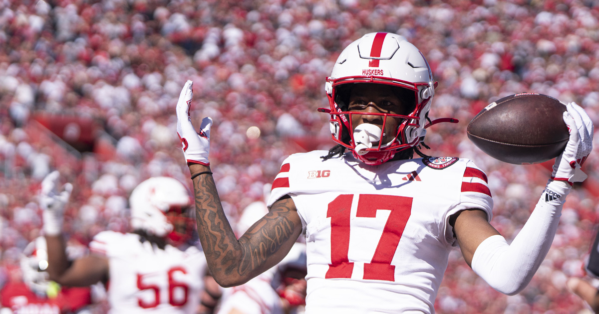 Emmett Johnson Nebraska football 2024