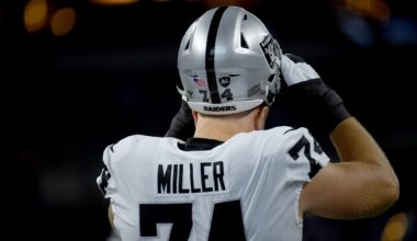 Las Vegas Raiders tackle Kolton Miller