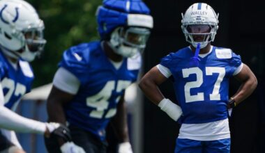 Colts Rookie CB Justin Walley Could See Field Early