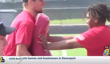 Pair of Detroit Lions linebackers share experiences at Big Cat Lineman Camp in Cedar Falls