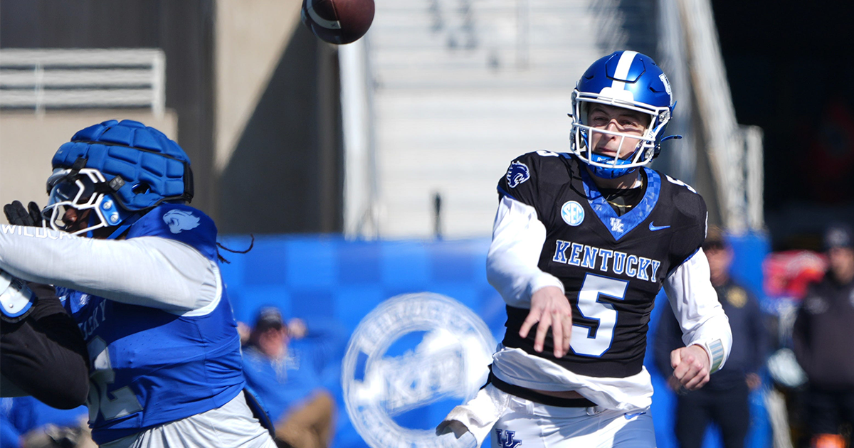 Kentucky QB Zach Calzada