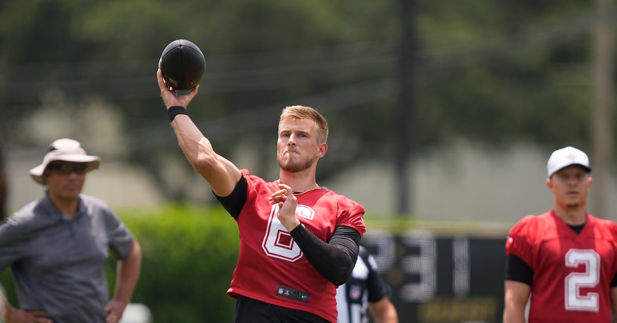 The quarterbacks of the NFC South: Mayfield, Penix, Young, Shough