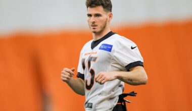 Charlie Jones eyes 'breakout year' with Bengals