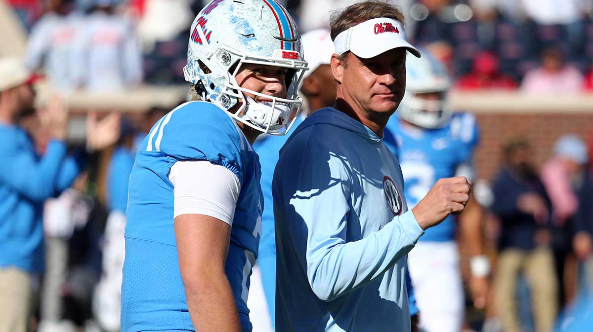 Big Ten, Big Ten running back, Top Big Ten running back, Kaytron Allen, Nick Singleton, Nick Singleton and Kaytron Allen in Penn State uniforms, football background, Big Ten logo on graphic