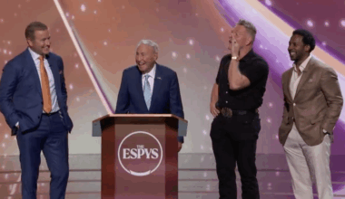 Lee Corso honored at 2025 ESPYS