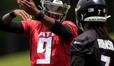 Atlanta Falcons coach under pressure to have Michael Penix Jr. ready to play