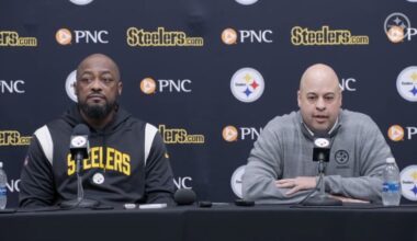 Omar Khan Mike Tomlin Steelers