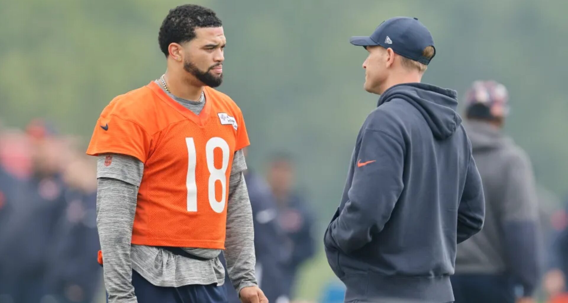 Caleb Williams issued worrying warning and brutal Ben Johnson assessment after disastrous Bears training camp