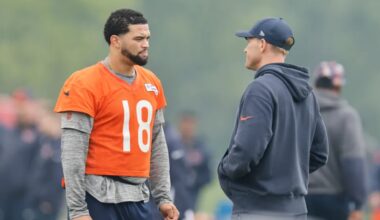 Caleb Williams issued worrying warning and brutal Ben Johnson assessment after disastrous Bears training camp