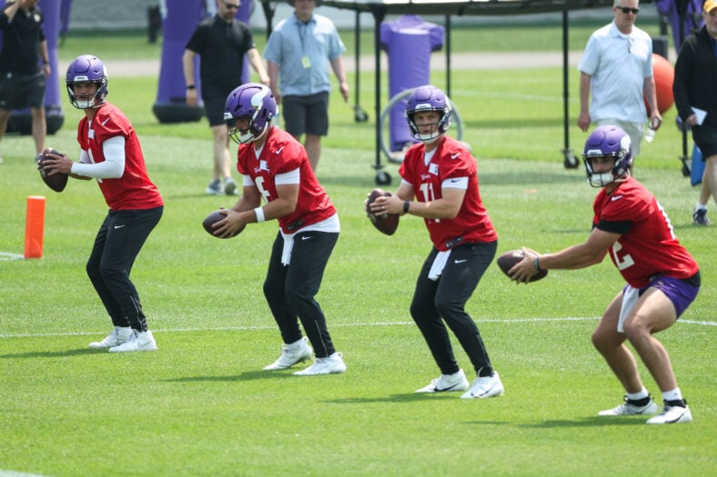 Max Brosmer, JJ McCarthy, other Minnesota Vikings quarterbacks