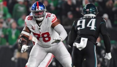 New York Giants' 2025 hopes hinge on a healthy Andrew Thomas