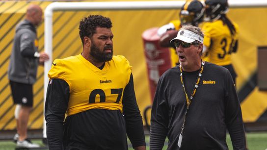Steelers Keith Butler Cam Heyward Steelers Keith Butler Cam Heyward