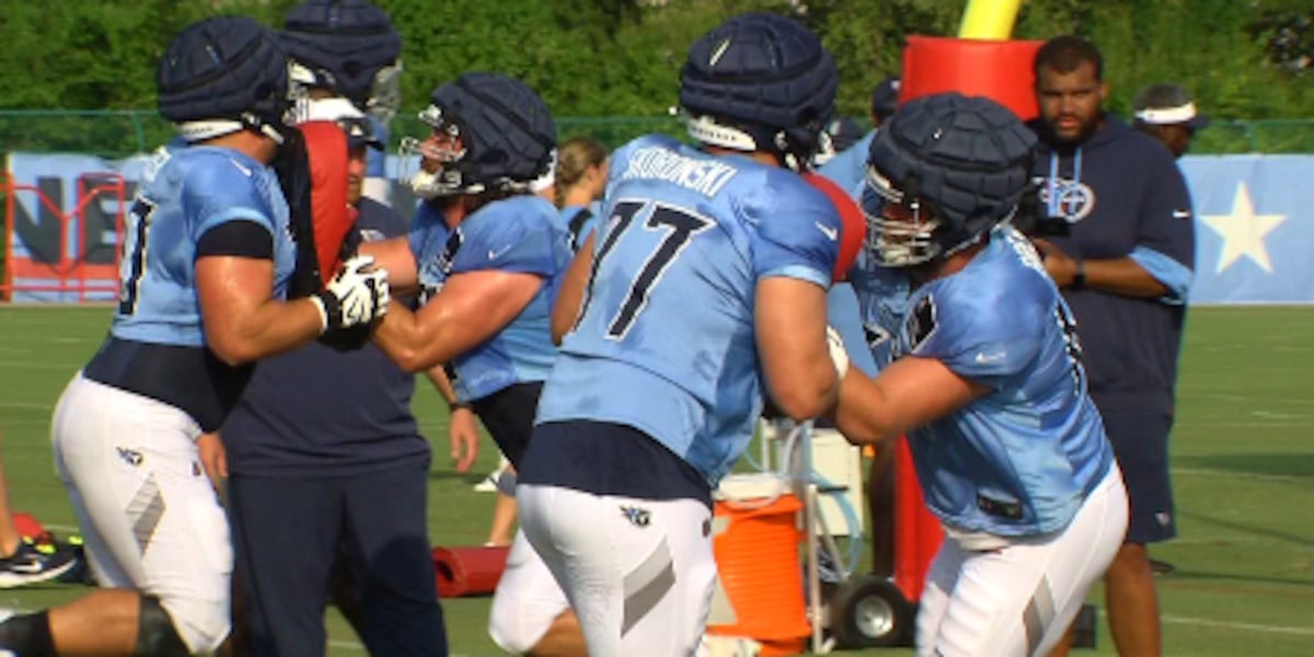 Tennessee Titans ramp up camp with first day of pads