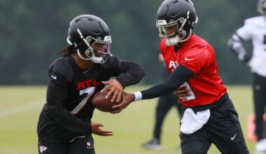 Falcons set at running back, with Bijan Robinson and Tyler Allgeier