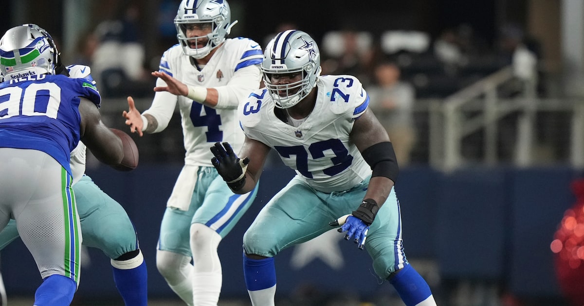 See where Cowboys’ Tyler Smith ranks among top interior offensive linemen in the NFL