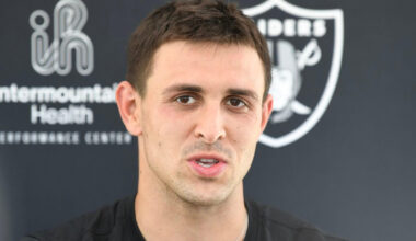 Raiders News: John Spytek, rookie wide receivers, and more.