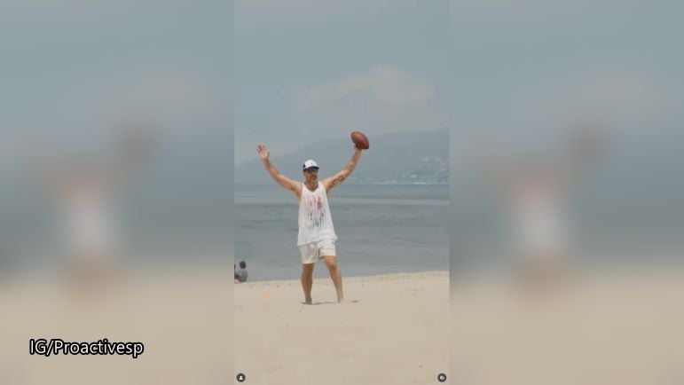 Aaron Rodgers workout