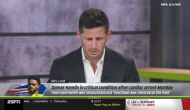 Dan Orlovsky explains why he prayed on-air for Damar Hamlin