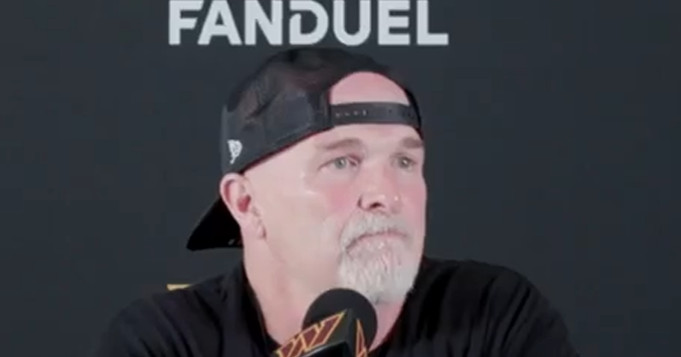 Dan Quinn Presser: “We wanted to be a line of scrimmage team first”