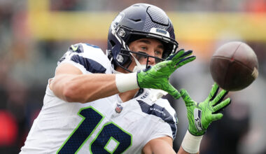 Seattle Seahawks WR Jake Bobo...