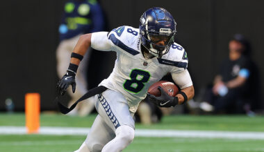 Seattle Seahawks Coby Bryant interception Atlanta Falcons 2024...