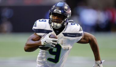 Seattle Seahawks Kenneth Walker III open field Atlanta Falcons 2024...