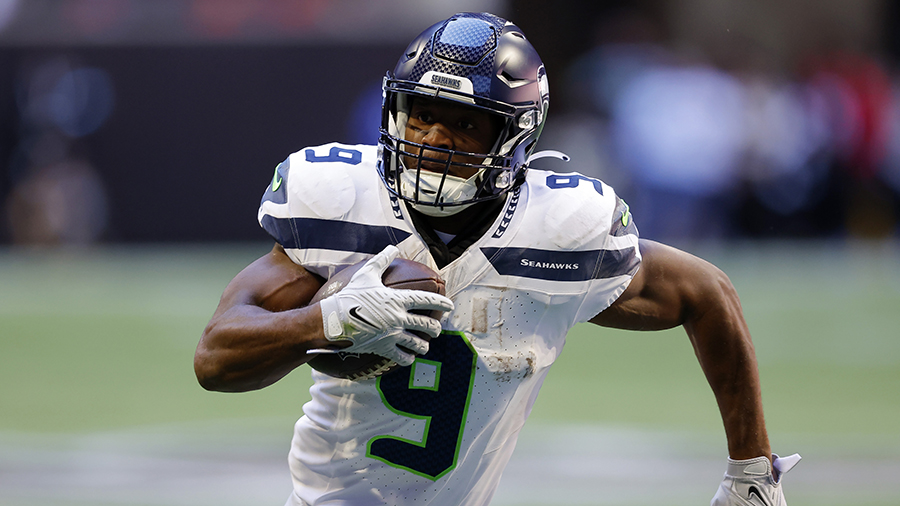 Seattle Seahawks Kenneth Walker III open field Atlanta Falcons 2024...