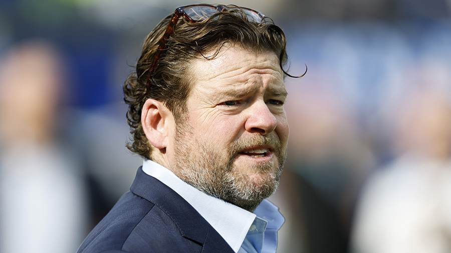 Seattle Seahawks general manager John Schneider 2025...