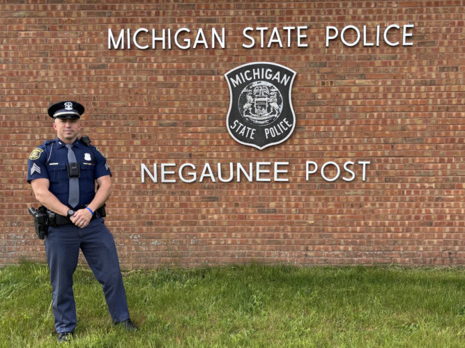 Michigan State Police announces Sgt. Hauff’s promotion, highlights football roots and commitment to service | News, Sports, Jobs